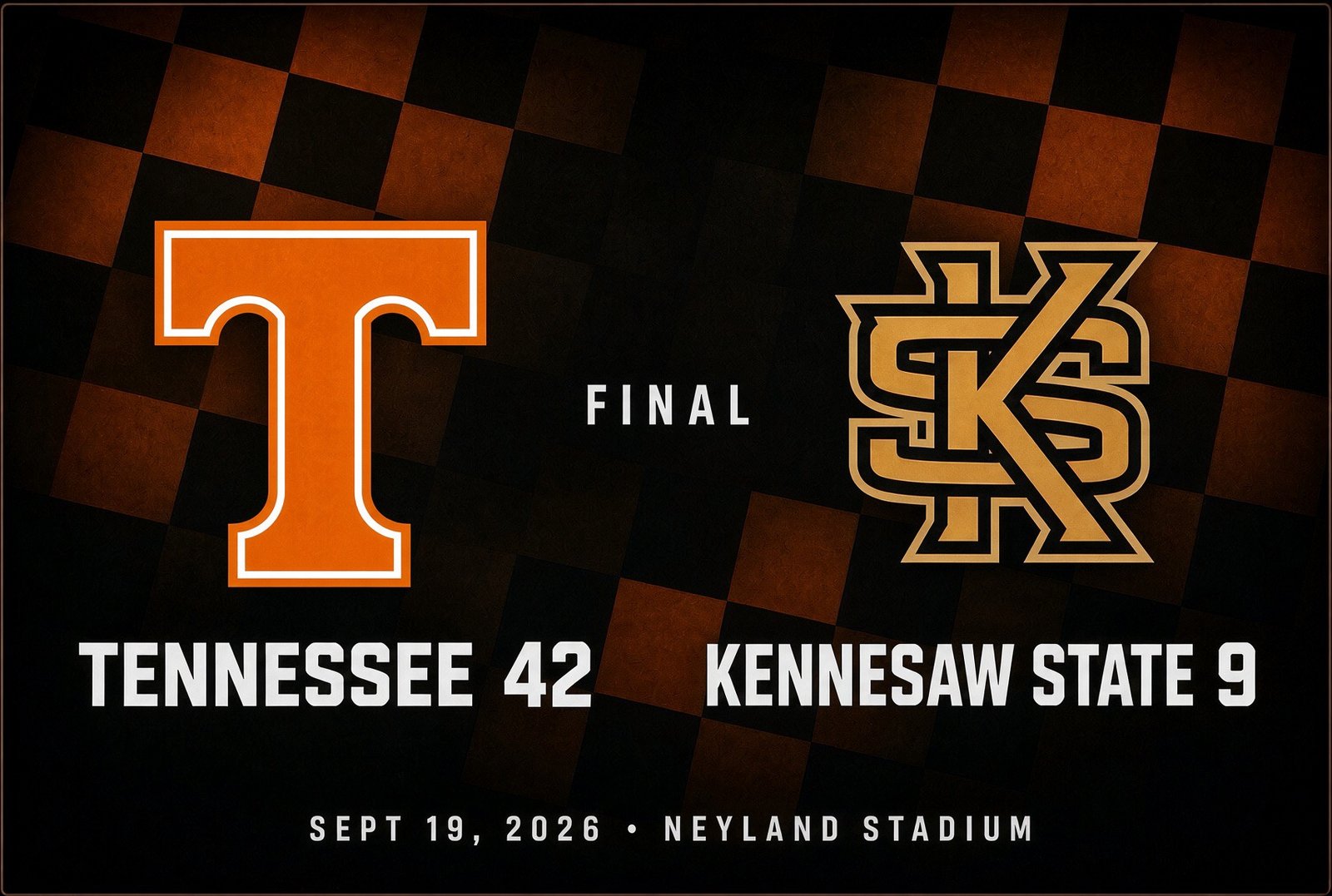 Vanilla Vols Handle Kennesaw State